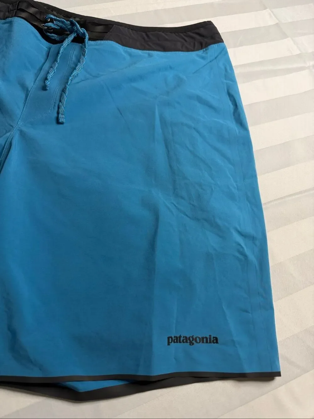 Patagonia Men’s Hydrolock Blue Board Shorts Swim Trunks Size 38
